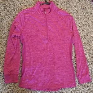 3/4 zip Active wear long sleeve.
